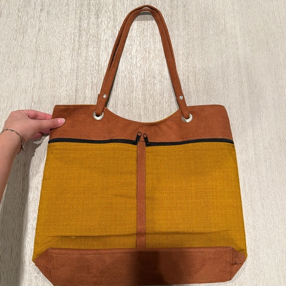 Handmade Mexican Linen Bag - Picture 3 of 6